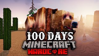 I Survived 100 Days in the Minecraft Wild West Heres What Happened [upl. by Laughlin648]