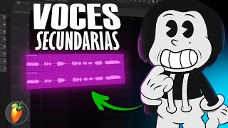 Como mezclar VOCES SECUNDARIAS en FL Studio 2024 [upl. by Pittel]