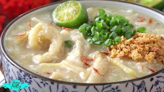 How to Make Goto Filipino Rice Porridge with Beef Tripe  Comforting Filipino Dish by FOXY FOLKSY [upl. by Gill]