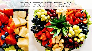 EASY FRUIT PLATTER  WOW YOUR GUESTS [upl. by Olshausen]