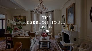 The Egerton House Hotel a fivestar luxury hotel in Knightsbridge [upl. by Navinod746]