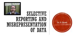 Selective Reporting and Misrepresentation of Data [upl. by Auhesoj175]