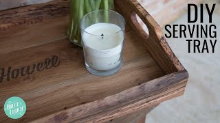 Make This Serving Tray  DIY Woodworking [upl. by Abad]