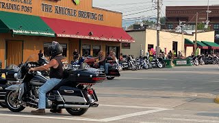 Sturgis 2021 Walking West on Lazelle St [upl. by Sukramaj699]