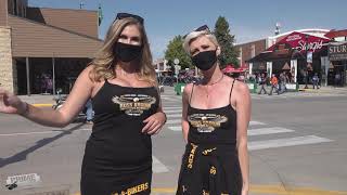 Bikes on Main Street Sturgis Motorcyle Rally 2020 [upl. by Trocki]