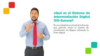 Constituye tu empresa a través del SID Sunarp [upl. by Aneerb]