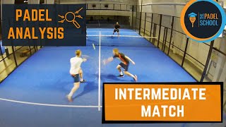 Mastering Padel Intermediate Padel Match Analysis And Tactics  ThePadelSchoolcom [upl. by Pharaoh8]