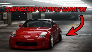 7 AUTOS DEPORTIVOS BARATOS PARA ESTUDIANTES VERSION TUNING I RACEMAN [upl. by Brill]