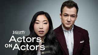 Taron Egerton amp Awkwafina  Actors on Actors  Full Conversation [upl. by Bensen]