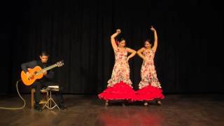 Sevillanas  Flamenco dancing in Barcelona [upl. by Enenstein491]