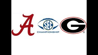 2018 SEC Championship 1 Alabama vs 4 Georgia Highlights [upl. by Urian]