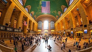 Walking Tour of Grand Central Terminal — New York City 【4K】🇺🇸 [upl. by Yffub]