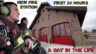 First 24 Hours in a New Fire Station  A Day in the Life [upl. by Marshall]