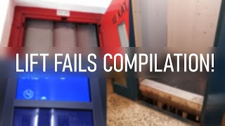 LIFT FAILS COMPILATION 100 Subscriber special [upl. by Notecnirp103]