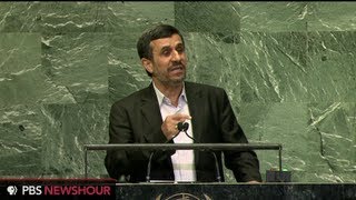 Watch Iranian President Mahmoud Ahmadinejads Address to UN [upl. by Atinrahc]