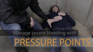 Using Pressure Points to Manage Severe Bleeding  SIX ECHO [upl. by Aihpled]