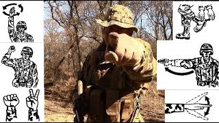 INFANTRYMANS GUIDE Basic Hand amp Arm Signals [upl. by Haimerej]