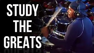 Carter Beauford 41 Triplet Groove  Study The Greats [upl. by Quinlan]