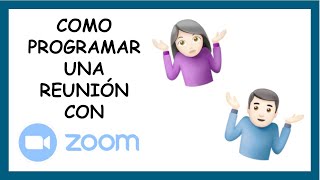 Como CREAR una REUNION en ZOOM PC TUTORIAL [upl. by Nakre]