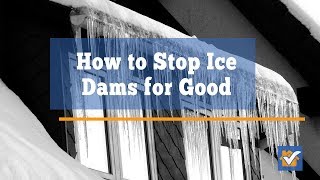 How to Stop Ice Dams on Your Roof [upl. by Ynahirb]