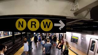 ⁴ᴷ The Busiest NYC Subway Station Times Square–42nd StreetPort Authority Bus Terminal [upl. by Nedlog]