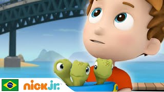 Patrulha Canina  Tartarugas marinhas  Nick Jr em Português [upl. by Ainel]