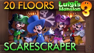 Luigis Mansion 3 DLC 2  20 Floors Scarescraper [upl. by Rosenblatt]