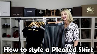 How to Style a Pleated Skirt [upl. by Krissy]