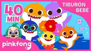 Mejores Canciones del Tiburón Bebé  Recopilación  Pinkfong Canciones Infantiles [upl. by Onimixam]