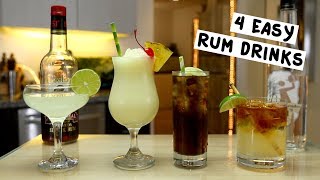 Four Easy Rum Drinks [upl. by Azenav]