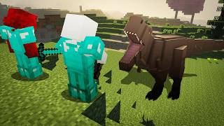 Surviving Dinosaurs in Minecraft [upl. by Lemuel606]