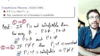 41 Logic Gödels Completeness theorem [upl. by Phira74]