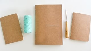 Cómo hacer un cuaderno sencillo Tutorial de Cuadernillo [upl. by Oiracam]