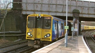 Half an Hour at 216  Birkenhead North Station 1022017  Class 507 508 terminus [upl. by Salamone888]