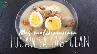 HOW TO MAKE LUGAW USING REGULAR RICE  QUICK AND EASY RECIPE  KUSINA NI PITZ [upl. by Namyl110]