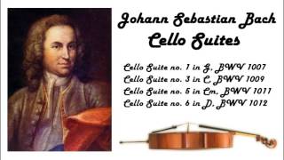 Johann Sebastian Bach  Cello suites in 432 Hz great for reading or studying [upl. by Aira]