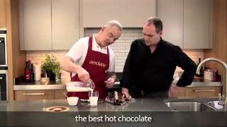 How to make a hot chocolate using an aerolatte milk frother [upl. by Asset62]