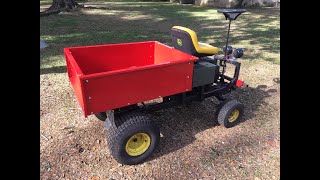 Building a Motorized WheelBarrow [upl. by Evars]