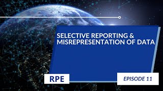 Selective Reporting amp Misrepresentation of Data  Episode 11  Research Ethics [upl. by Assyli]