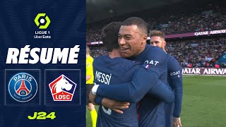 PARIS SAINTGERMAIN  LOSC LILLE 4  3  Résumé  PSG  LOSC  20222023 [upl. by Peregrine]