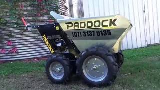 Paddock Power Wheel Barrow  Demonstration amp Review [upl. by Janos285]