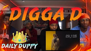 AMERICANS REACT Digga D  Daily Duppy  GRM Daily [upl. by Georgie]